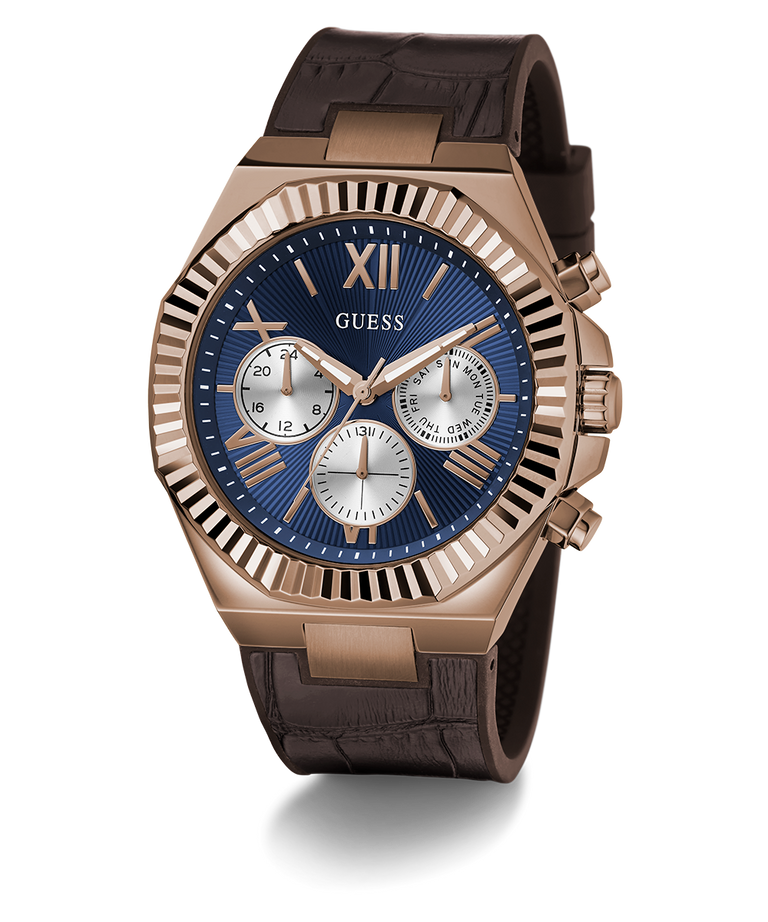 GUESS GW0791G4 Mens Equity Brown Coffee Watch