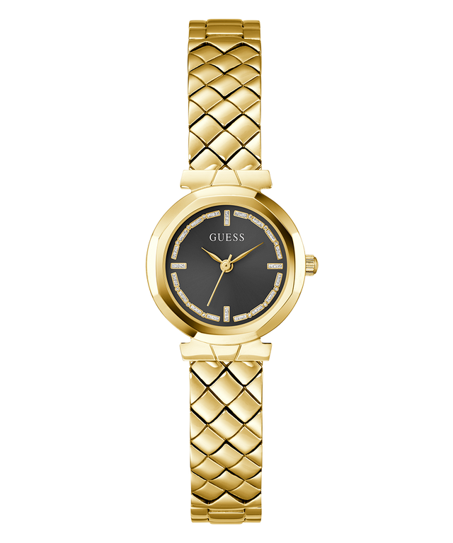 GUESS Ladies Gold Tone Analog Watch