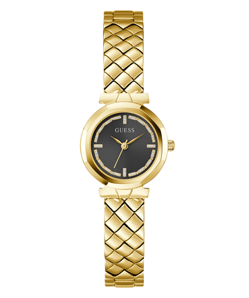 GUESS Ladies Gold Tone Analog Watch