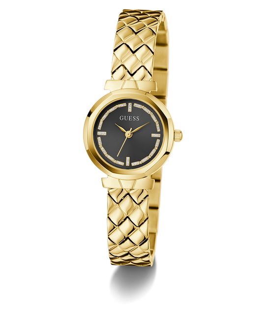 GUESS Ladies Gold Tone Analog Watch