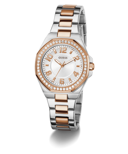 GUESS Ladies 2-Tone Analog Watch
