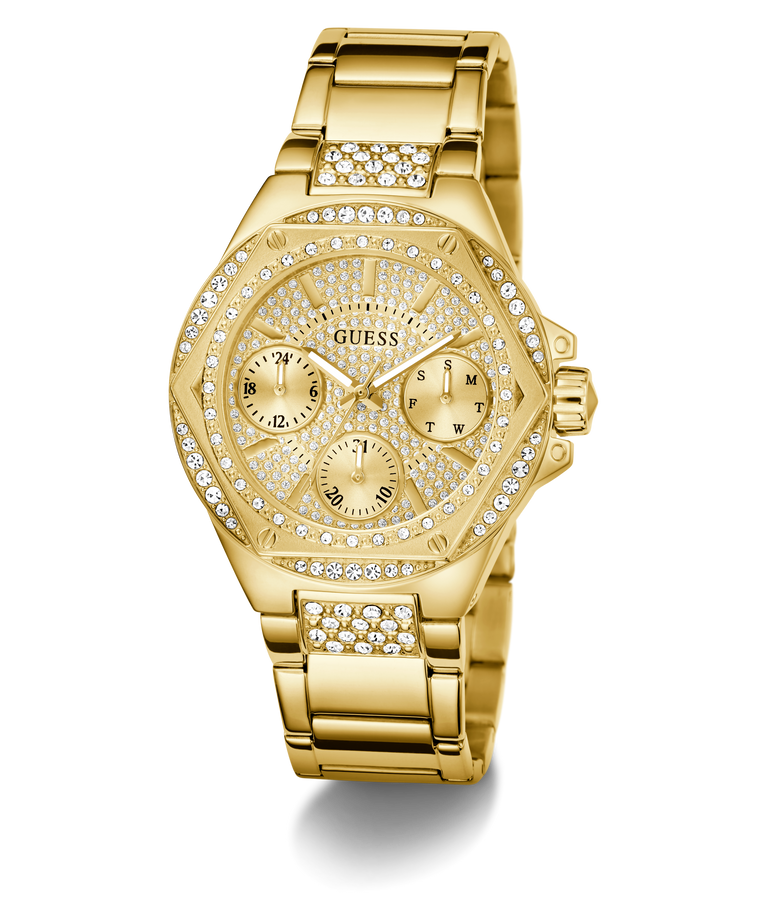 GUESS GW0878L2 Ladies Gold Tone Multi-function Watch