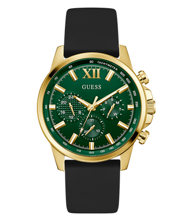 GUESS Mens Black Multi-function Watch