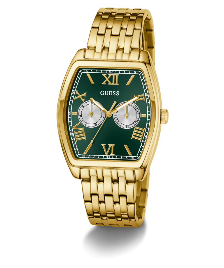 GUESS GW0975G2 Mens Gold Tone Multi-function Watch