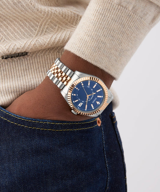 GUESS GW0977G5 Jaden Two-Tone Men's Watch