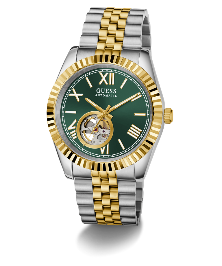 GUESS GW0984G4 Mens 2-Tone Automatic Watch