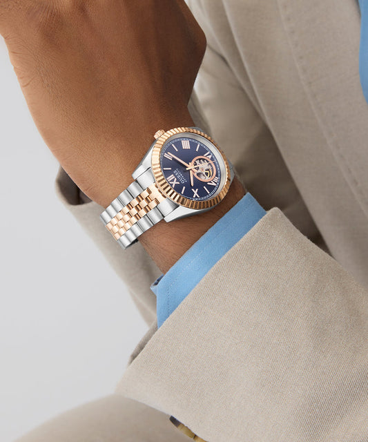 GUESS GW0984G5 Mens 2-Tone Automatic Watch