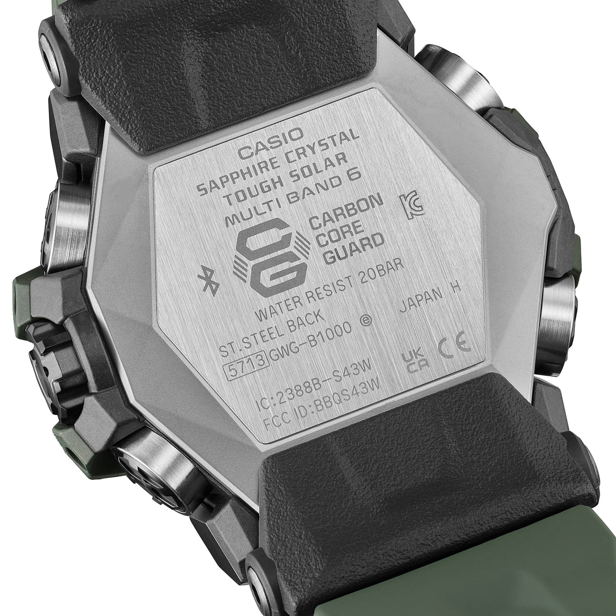 Casio G-Shock GWG-B1000-3A – case back