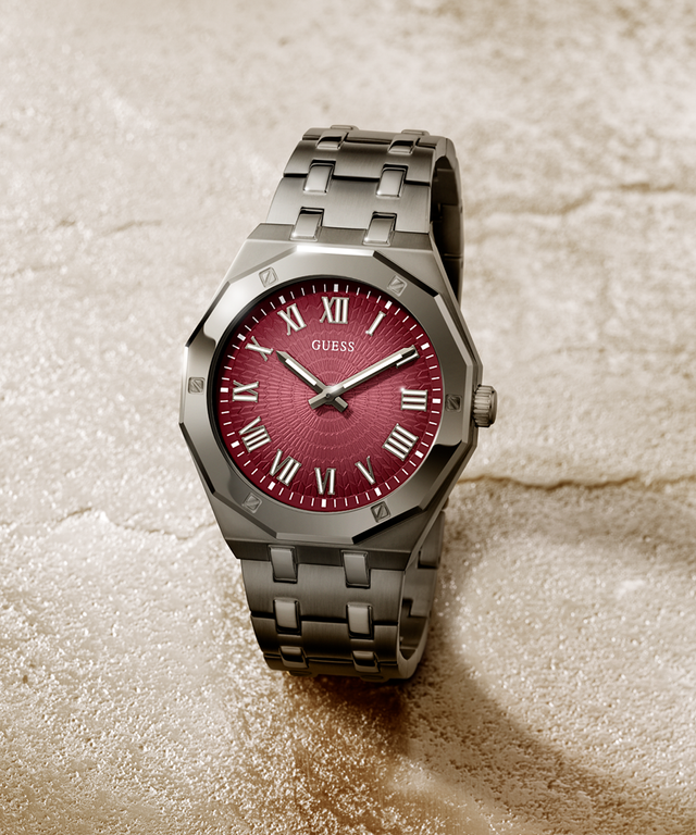 Guess clearance gunmetal watch