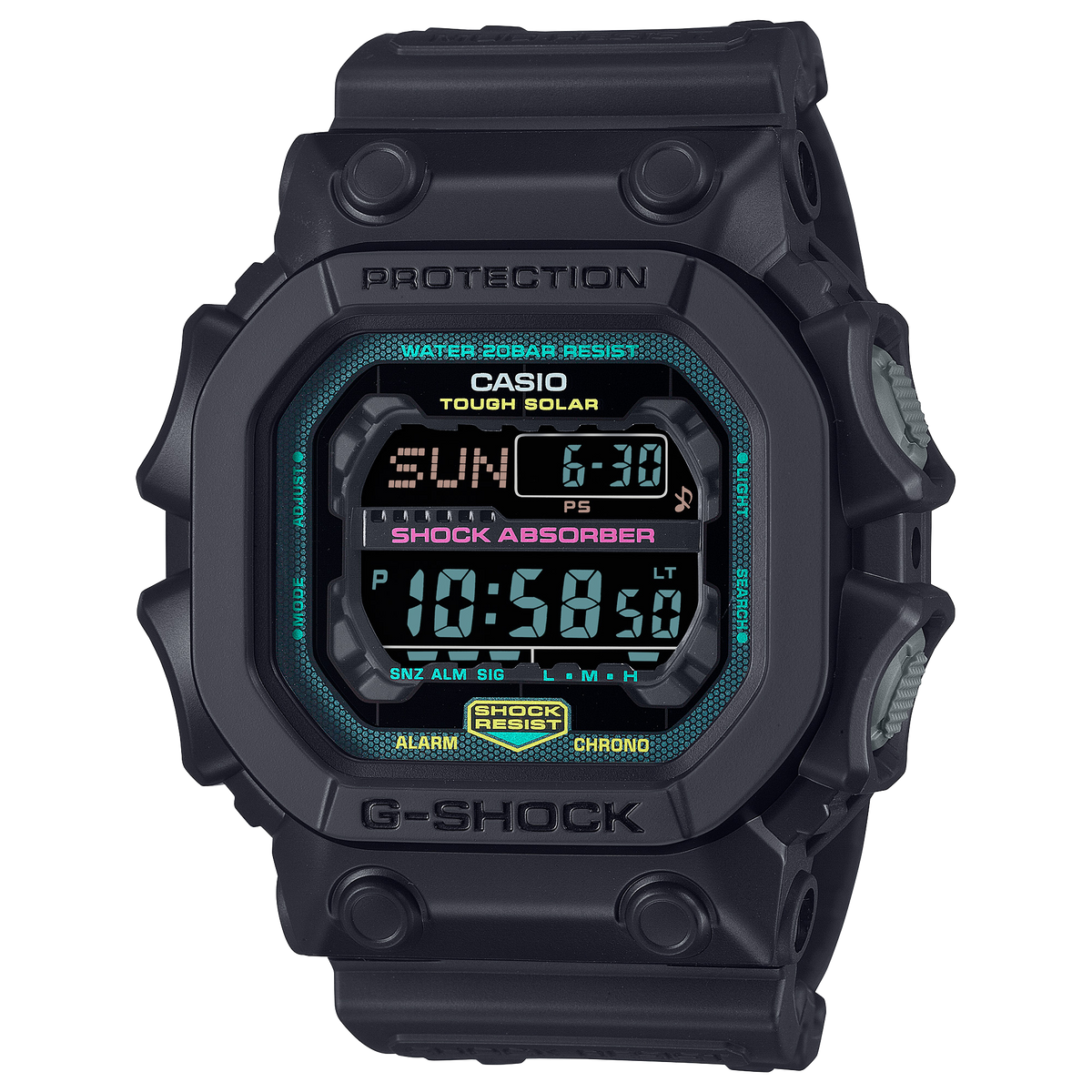 Casio G-Shock GX-56MF-1 – front three-quarter view