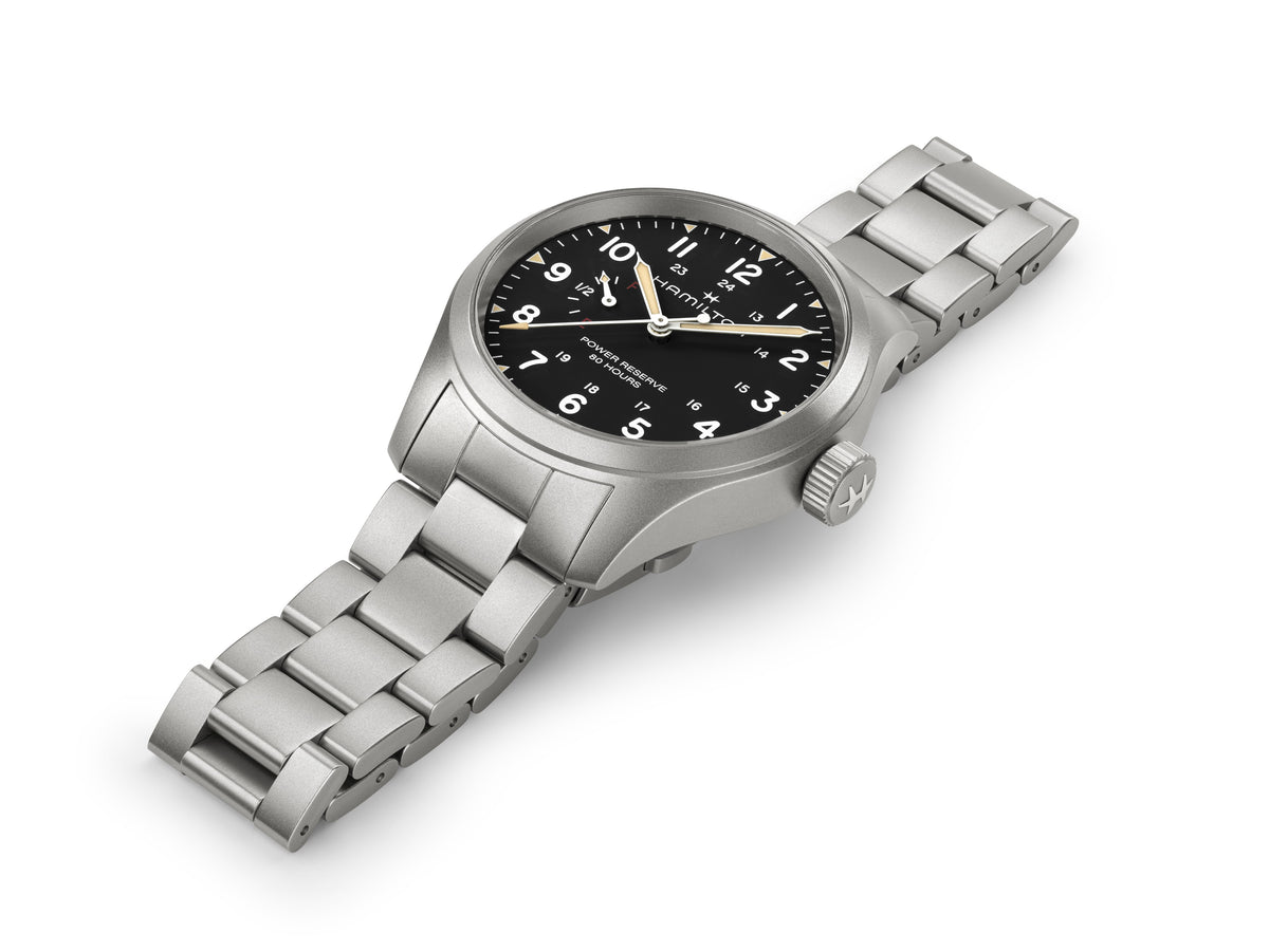 Hamilton Khaki Field H69509130 – three-quarter view