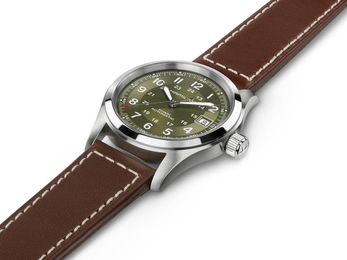 Hamilton Khaki Field H70455560 – three-quarter view