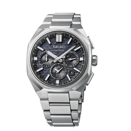 Seiko HAB002J1 Astron GPS Solar Dual-Time Chronograph