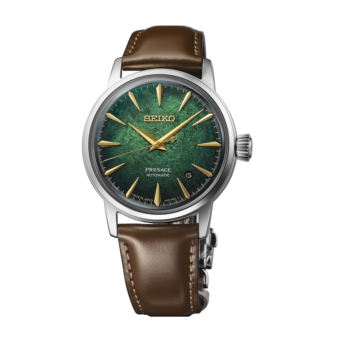 Seiko Presage HCB002J1 – three-quarter view 2