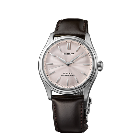 Presage Classic Series with Sakura Iro Light Pink Dial Silk - HCC003J1