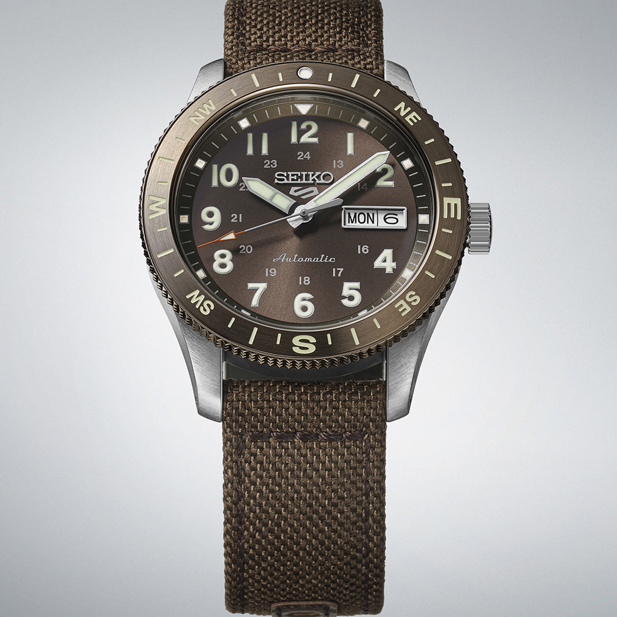 Seiko 5 Sports HDB009K1 – front view 2