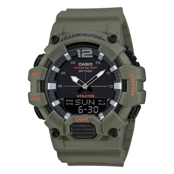 Casio HDC-700-3A2V – front three-quarter view