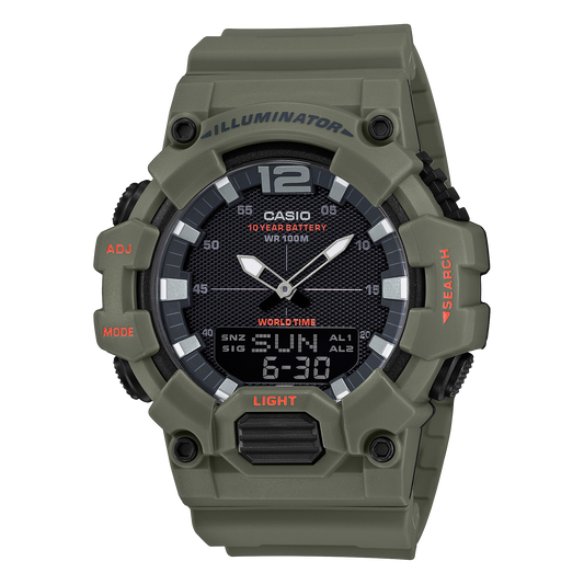 Casio HDC-700-3A2V – front three-quarter view