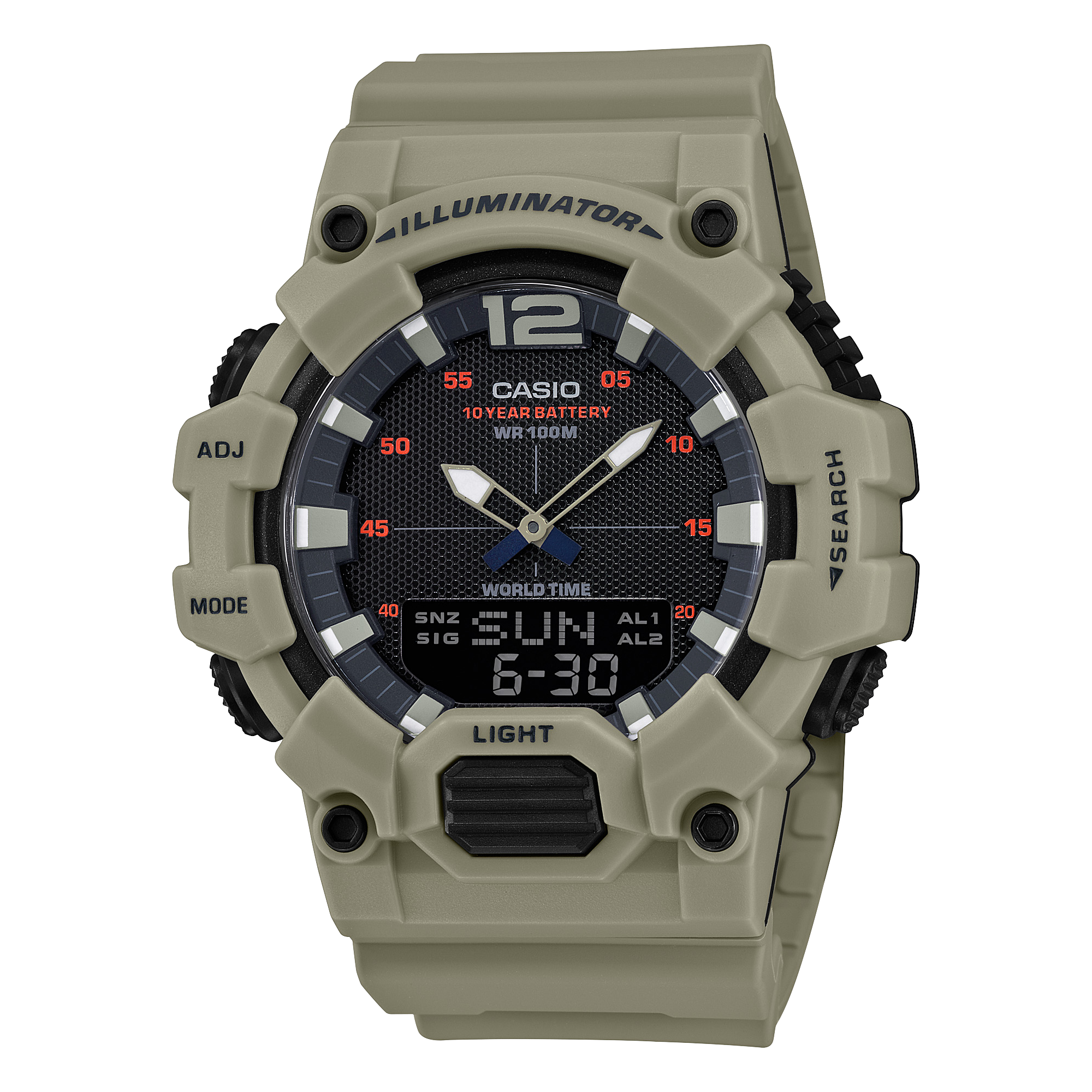 Casio HDC-700-3A3V Analogue-Digital Unisex Watch