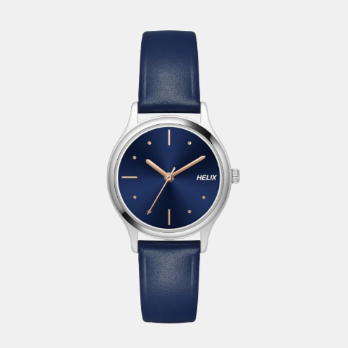 Female Blue Analog Leather Watch TW051HL00