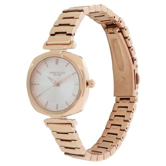 Kenneth Cole Quartz Analog Silver Dial Stainless Steel Strap Watch for Women