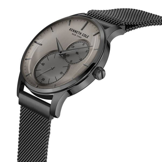 Kenneth Cole Quartz Analog White Dial Stainless Steel Strap Watch for Men