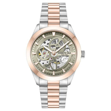 Kenneth Cole Mechanical Hand Wound Strap Watch For Men