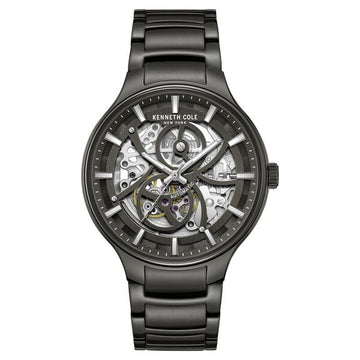 Kenneth Cole Automatic Grey Dial Stainless Steel Strap Watch For Men