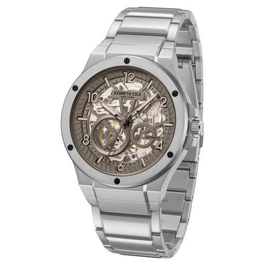 Kenneth Cole Automatic Stainless Steel Bracelet Watch For Men