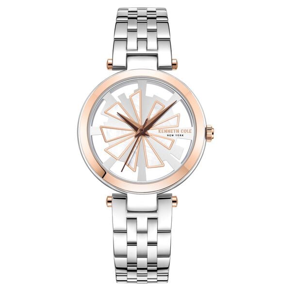 Kenneth Cole Quartz Analog White Dial Stainless Steel Strap Watch for Women