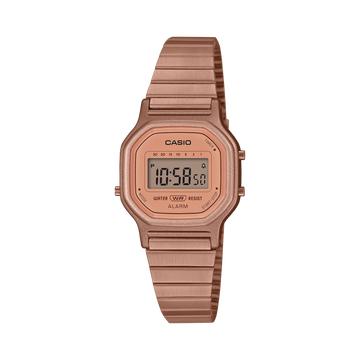 Casio Vintage LA-11WR-5A – front three-quarter view