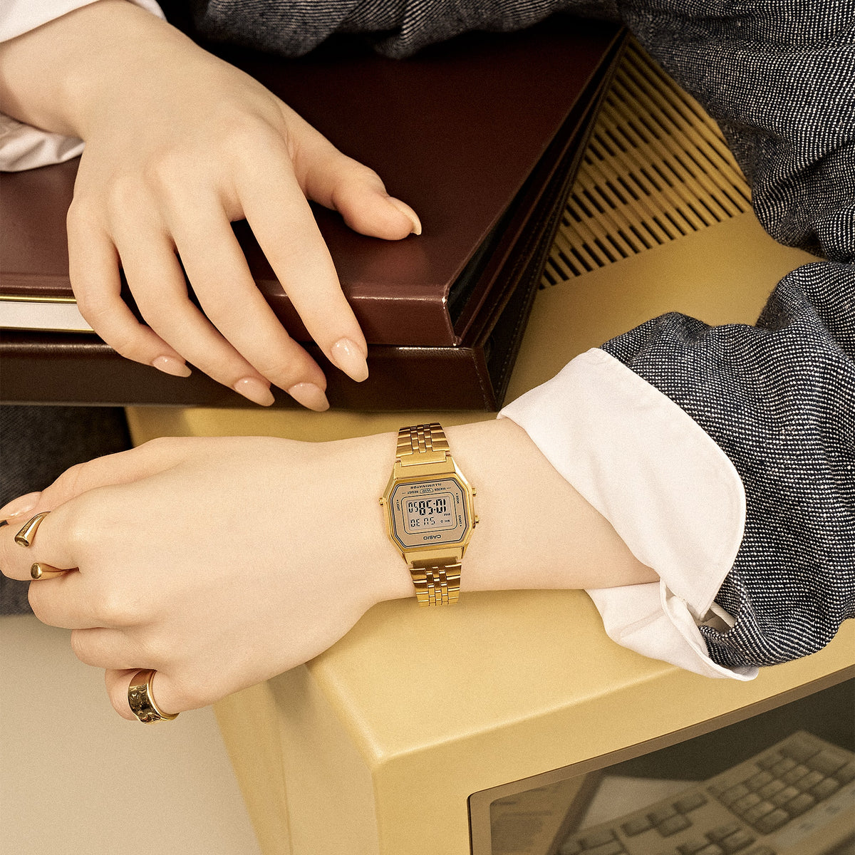 Casio Vintage LA680WGA-9 – on the wrist