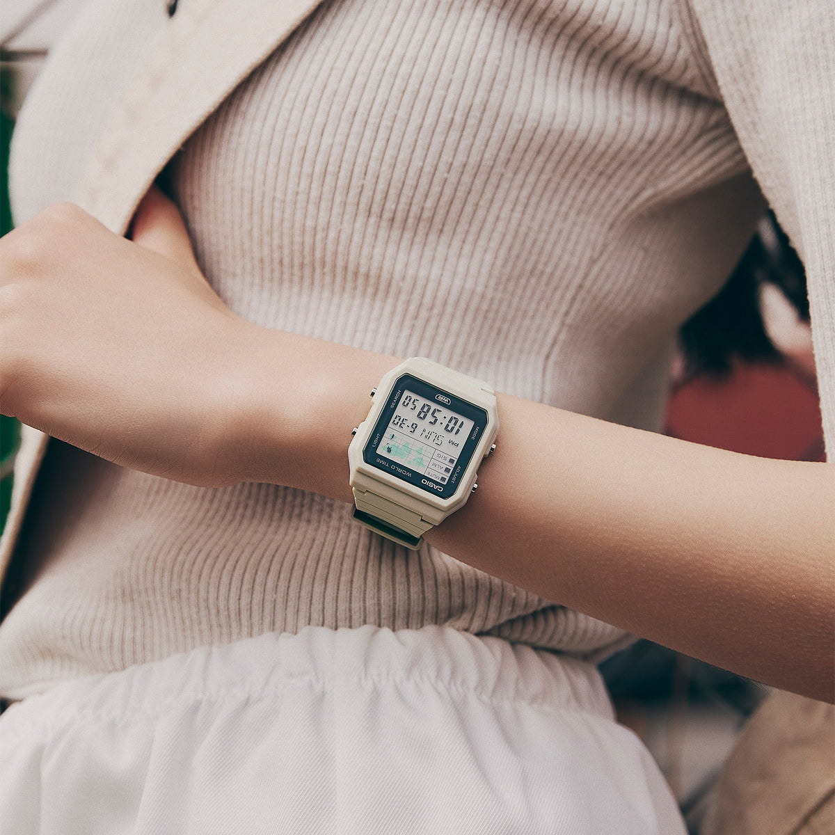 Casio LF-30W-8A – on the wrist