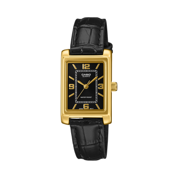 Casio LTP-1234PGL-1A – front three-quarter view