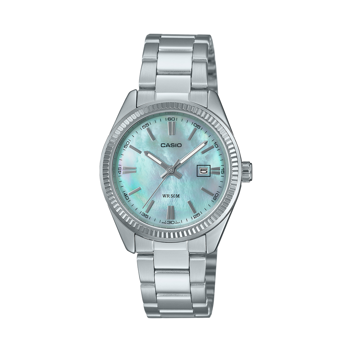 Casio LTP-1302DS-2AV – front three-quarter view