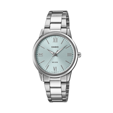 Casio LTP-1303DD-2AV – front three-quarter view
