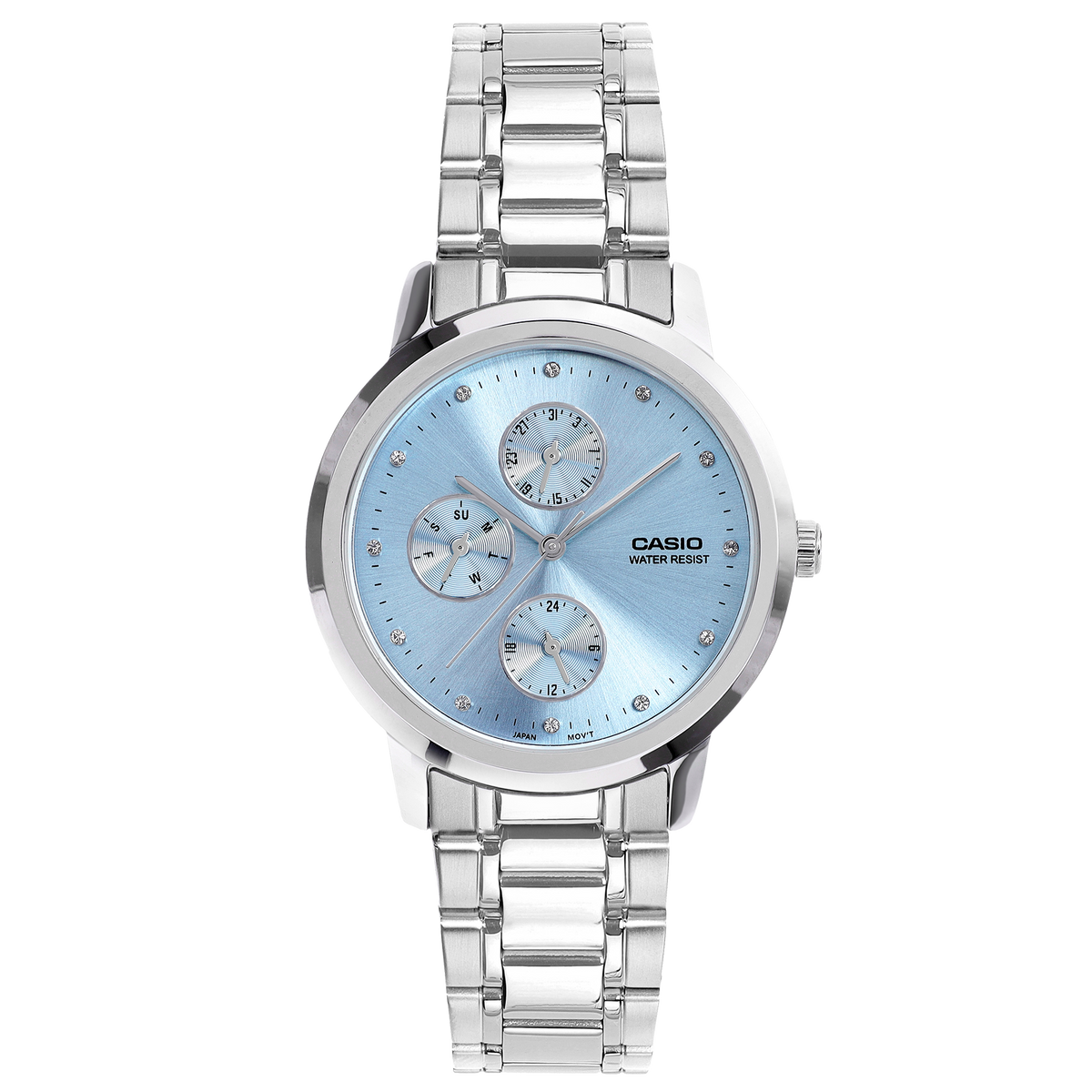 Casio LTP-SN6KD-2A – front three-quarter view