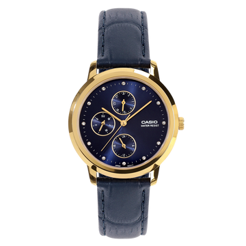 Casio LTP-SN6KGL-2A – front three-quarter view