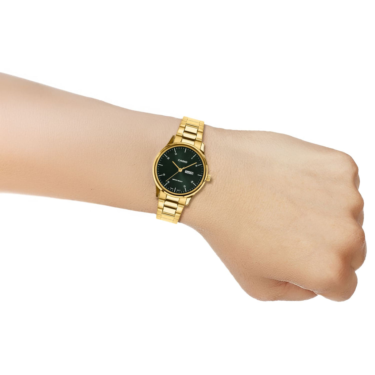 Casio LTP-SN8YG-3B – on the wrist