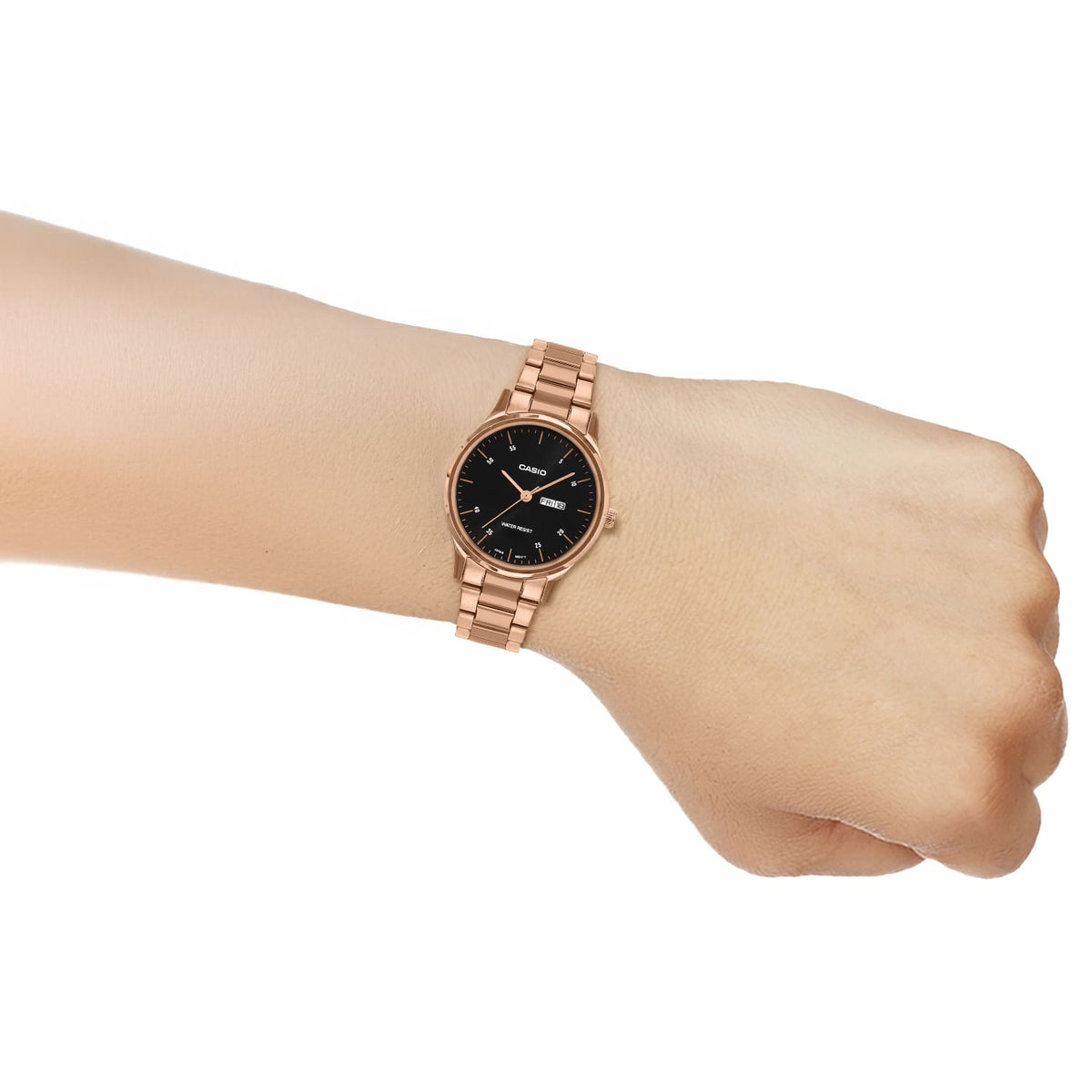 Casio LTP-SN8YR-1B – on the wrist