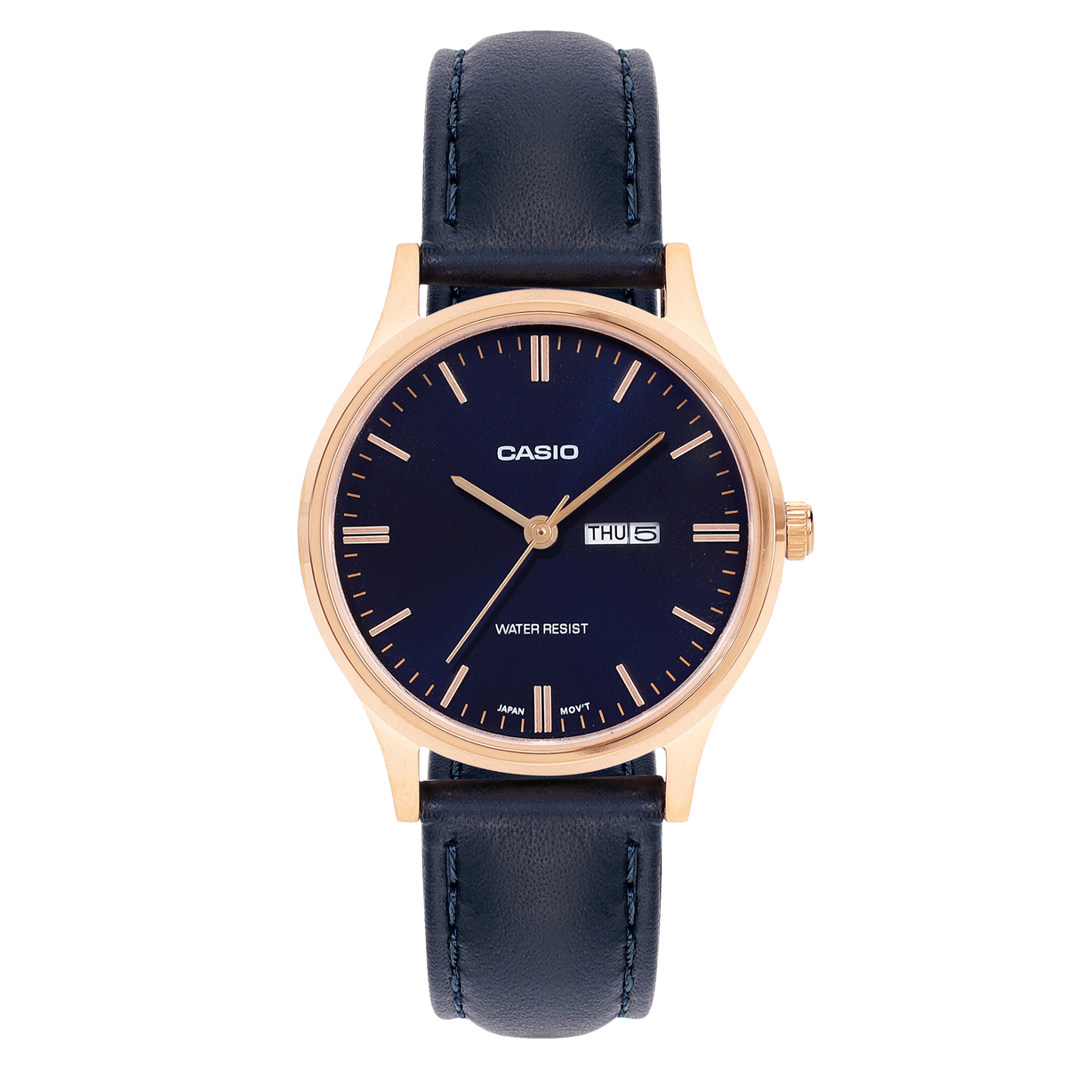 Casio LTP-SN8YRL-2B – front three-quarter view