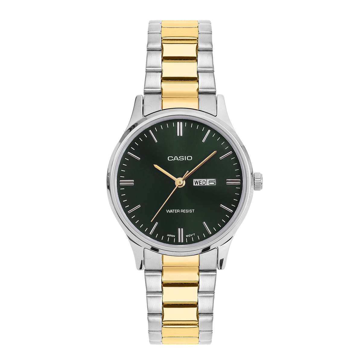 Casio LTP-SN8YSG-3B – front three-quarter view