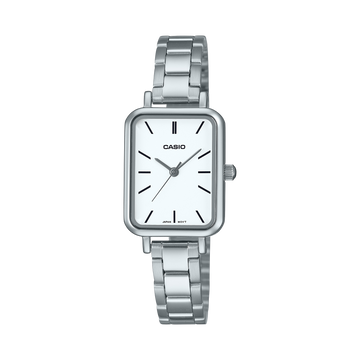 Casio A2519 Enticer Ladies LTP V009D 7EUDF Analog White Dial Women Watch