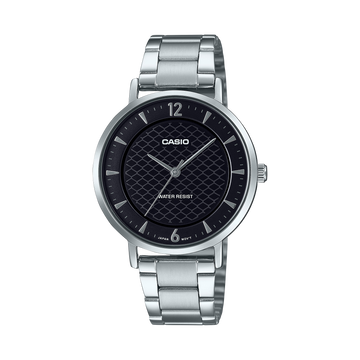 Casio LTP-VT04D-1A – front three-quarter view