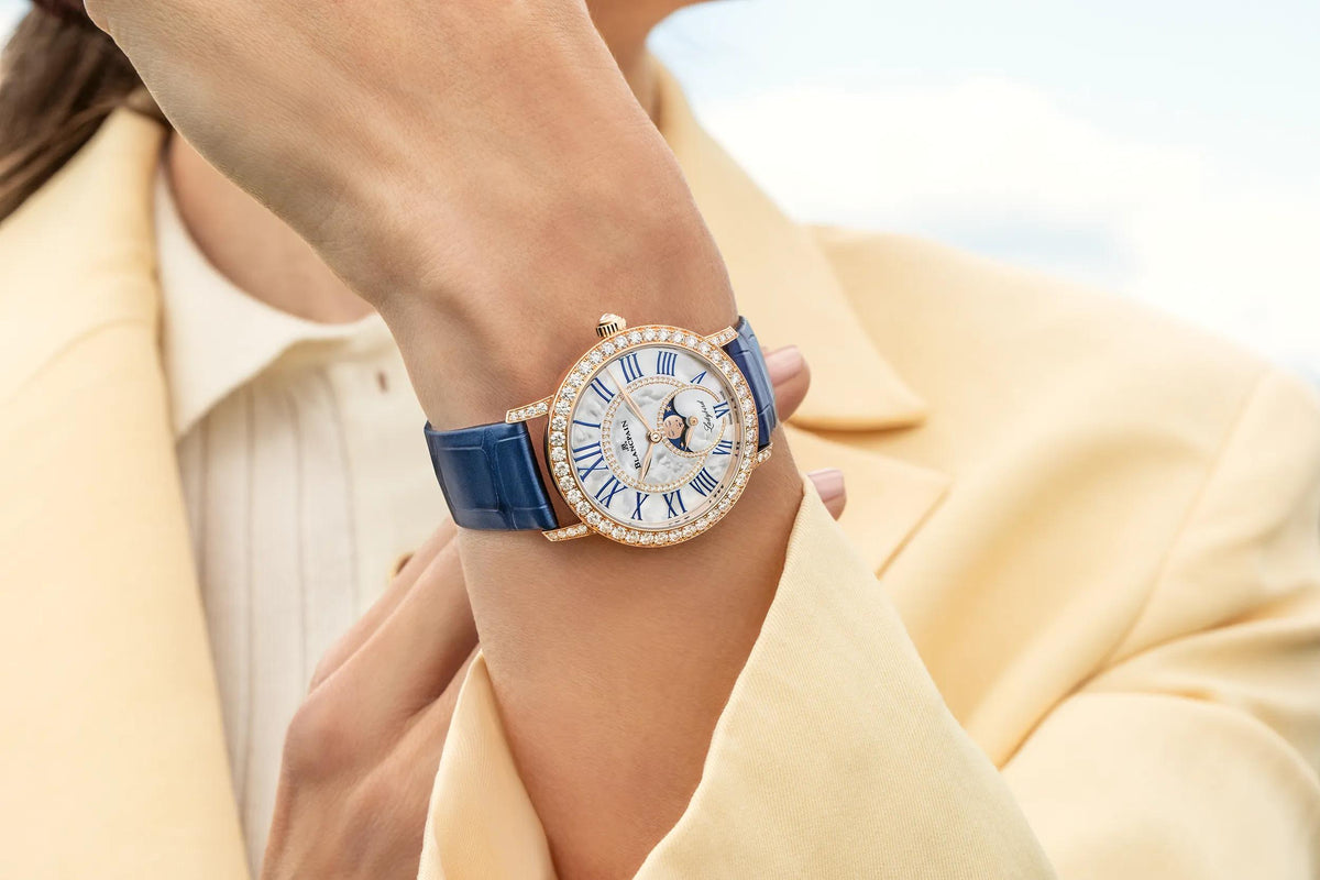 Blancpain Ladybird Colors Phases de Lune 3662-2954-55B – on the wrist