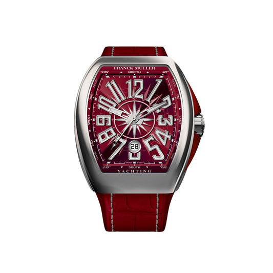 Franck Muller Vanguard Yachting 41 x 50 mm Stainless Steel V 41 SC DT AC BO YACHTING -AC--ALLI/RBR – front view