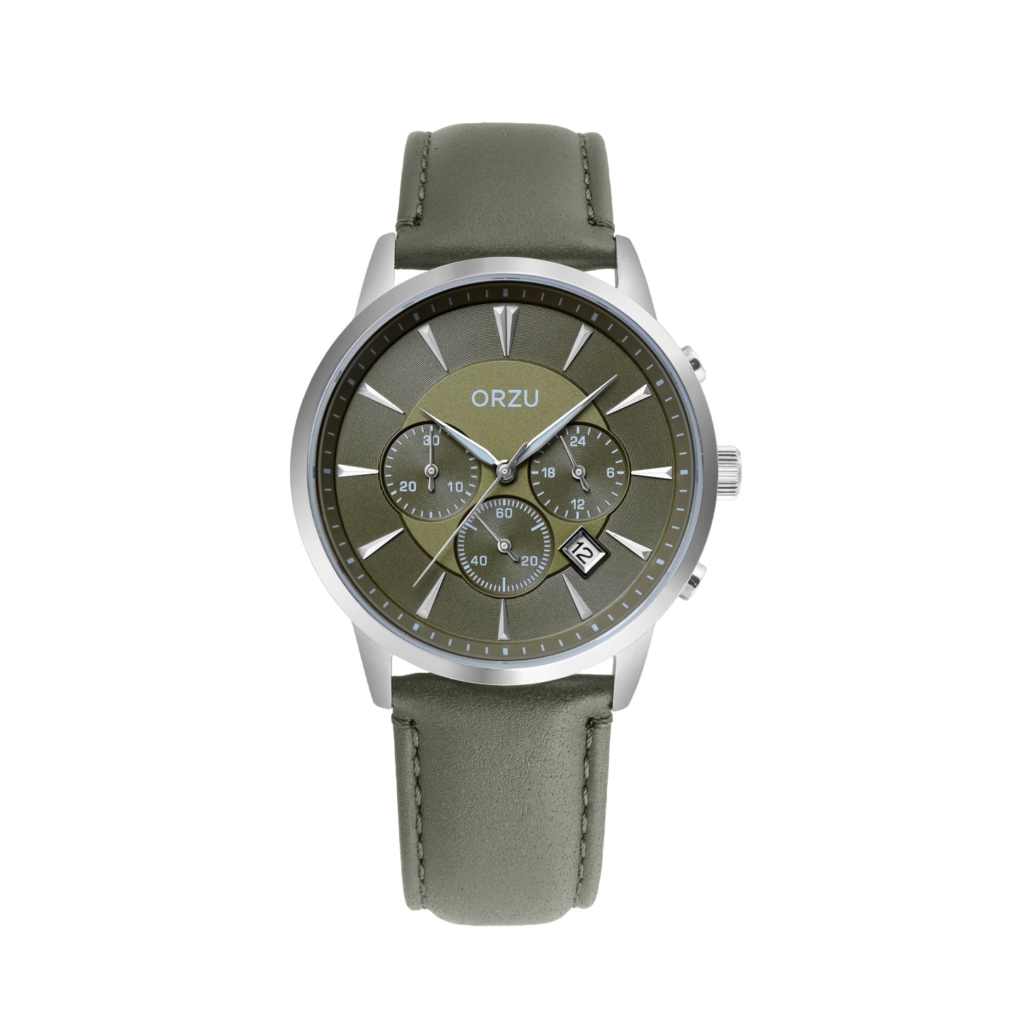 ORZU Chronograph Green Dial Men's Watch
