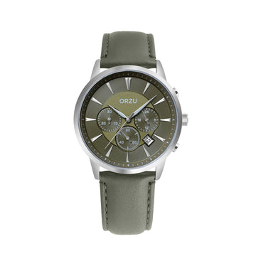 ORZU Chronograph Green Dial Men's Watch