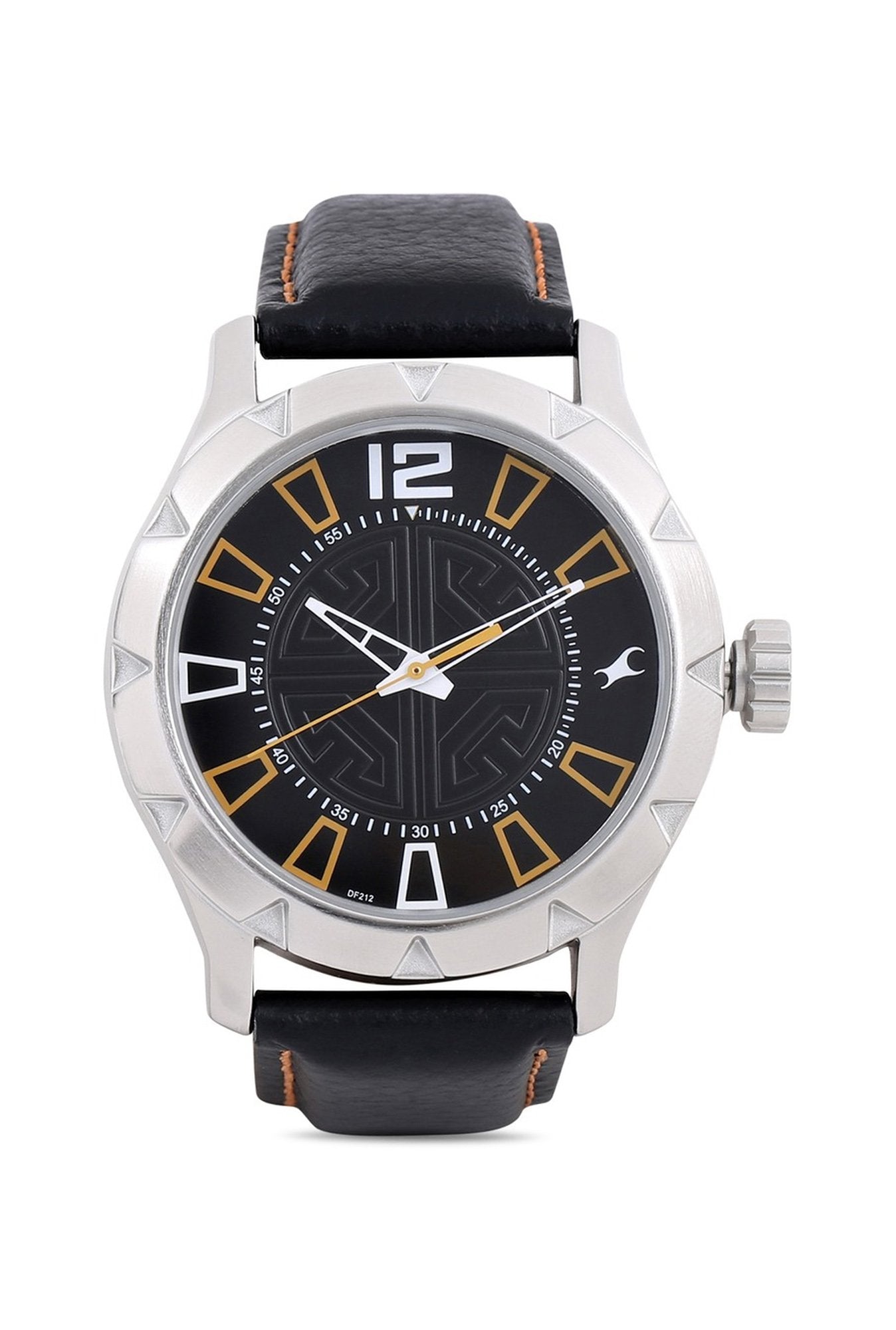 Fastrack 3139SL01C Quartz Leather Watch for Men