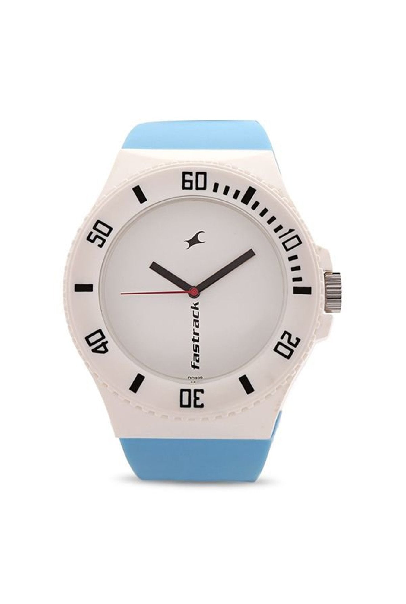 Fastrack 9949PP03 Analog White Dial Unisex Watch